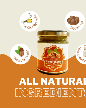 Organic All Natural Walnut Butter