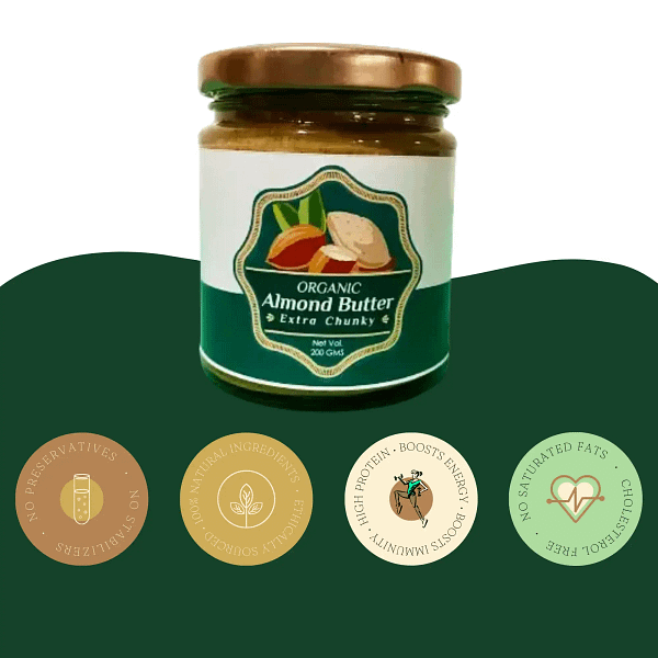 Organic All Natural Almond Butter